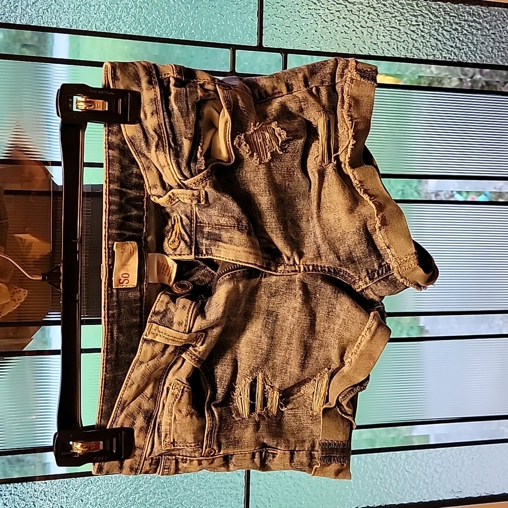 Girls "cutoff" Jean shorts